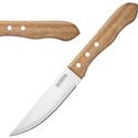 Olympia jumbo steakmes met houten heft 25cm | GG819