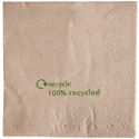 Gerecyclede servetten van kraftpapier | 2-laags | GH031