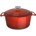 Ronde Braadpan | 3,2 liter | Rood | Vogue | GH304