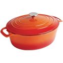 Ovale Braadpan | 5 liter | Oranje | Vogue | GH311