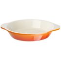 Ronde Gietijzeren Gratineerschaal | 40cl | Oranje | Vogue | GH316