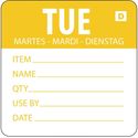 Oplosbare Voedseletiketten Daglabels | Dinsdag Oranje | Vogue | GH352