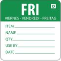 Oplosbare Voedseletiketten Daglabels | Vrijdag Groen | Vogue | GH355