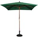 Bolero vierkante groene parasol 2,5 meter | GH989