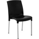 Bolero stapelbare zwarte stoelen | GJ976