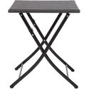 Bolero vierkante opklapbare PE rotan tafel 60cm | GL302