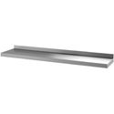 Gastro M RVS wandplank zonder steunen 140x40cm | GN185