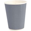 Fiesta koffiebekers ribbelwand blauwgrijs 340ml | GP434