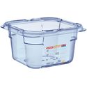 Araven | Voedseldoos | ABS | Blauw | GN1/6 | 10cm hoog | GP571