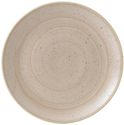 Churchill Stonecast Nutmeg Cream Evolve Coupe Bord 26 cm Pak van 12 - GR935