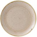 Churchill Stonecast Nutmeg Cream Evolve Coupe Bord 22 cm Pak van 12 - GR936