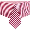 Mitre Comfort Gingham tafelkleed rood-wit 89 x 89cm | HB581