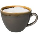 Olympia Kiln cappuccinokopjes grijs 23cl  | HC390