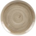 Churchill Stonecast Patina Antique Taupe Coupe Evolve Coupe Bord 32.4 cm Pak van 10 - HC786