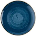 Churchill Super Vitrified Churchill Stonecast Java Blue Evolve Coupe Bord 26 cm Pak van 12 - HR381