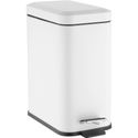 Jantex Slanke Badkamerprullenbak Wit 5ltr - HT475