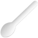 Fiesta Recyclable Fiesta Composteerbare Papieren Theelepels 132mm (verpakking van 100) - HT486