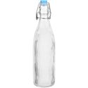 Olympia Geribbelde Swing Top Waterflessen 500ml (pakket van 6) - HW794