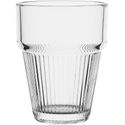 Olympia Geribbelde Stapelbare Tumblers 150ml (verpakking van 6) - HW797