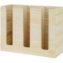Olympia Cup Organiser Hevea Hout 340x120x240mm - HX394