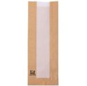 Fiesta Compostable HY775 Fiesta Composteerbare Baguettezakken met Glasine Venster 300x100x60mm (1000 stuks)