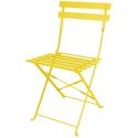 Bolero Perth Zachtgele Trottoirstijl Stalen Inklapbare Stoelen (2stuks) - HZ365