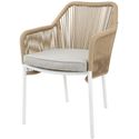 Bolero Bay PE Gevlochten Rattan Outdoor Armstoelen Honingkleur (2stuks) - HZ596
