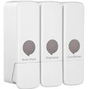 Jantex JB778 drievoudige douchedispenser wit