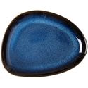 Olympia JK243 Luna aardewerk driehoekige borden middernachtblauw 207x158mm (6 stuks)