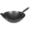 Antikleef wok met platte bodem | 35,5cm | Kitchencraft | K250