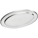 Olympia ovale RVS serveerschaal 40cm | K365