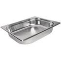 Geperforeerde Rvs Gn1/2 Bak | 15cm Hoog | Vogue | K846