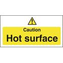 Vogue 'Caution - Hot surface' waarschuwingsbord