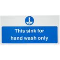 Vogue 'Hand wash only' bord | L952