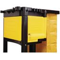Rubbermaid kist met slot voor schoonmaaktrolley L658 - M896