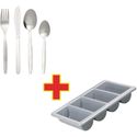Speciale Aanbieding Combi Deal X240 Kelso Bestekset Met Bestekbak, Olympia S274