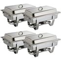 Olympia Milan chafing dish set 4 stuks | S299