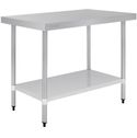 Werktafel | Rvs | 120cm | Vogue | T376