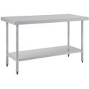 Werktafel | Rvs | 150cm | Vogue | T377