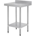 Werktafel | Achteropstand | Rvs | 60cm | Vogue | T379