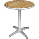 Bolero ronde tafel met essenhouten blad 60cm | U428