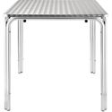 Bolero vierkante RVS tafel 70cm | U505