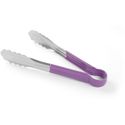 Hendi Serveertang 250 mm handgreep paars pvc | 171882