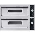 Pizzaoven BASIC XXL 66 - HENDI - 2 Kamers - 400V/18000W - 1360x844x(H)745mm - HENDI 226995