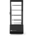 Koelvitrinekast | 98L H=112cm | zwart | Arktic 233269
