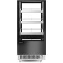 Koelvitrine | 300L-144cm(h) | 3 schuine schappen | Wielen | Arktic 233306