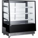 Koelvitrine 650L-144cm(h) | 3 schuine schappen | Wielen | Arktic 233320