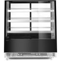 Koelvitrine 650L-144cm(h) | 3 schuine schappen | Wielen | Arktic 233320