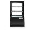 Gekoelde display kast | Zwart | 58L-82cm(h) l anti-condens | Arktic 233627