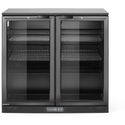Arktic 236895 Backbar koelkast met dubbele deur, , 158L, Zwart, 220-240V/160W, 900x530x(H)870mm